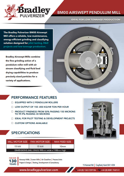 BM00 Brochure for Bradley Pulverizer - UK