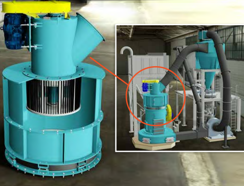 vertical blade classifiers