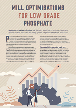 Mill Optimisations for Low Grade Phosphate