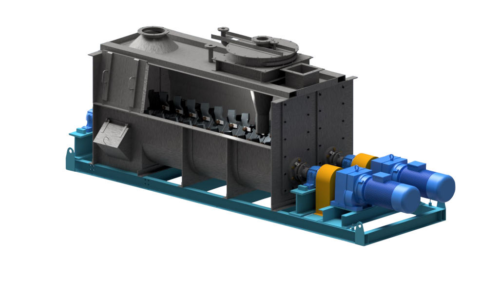 Twin Shaft Broadfield Mixer